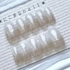 メルカリ便 ネイルチップ 現品 ニュアンス ネイル NO.432