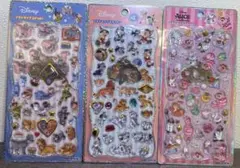 【正規品】ディズニープチドロップステッカー　3枚