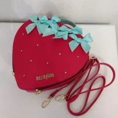 美品メゾピアノいちごショルダーバッグきらきら 2025年最新メゾピアノ いちご ショルダーの人気アイテム - メルカリ