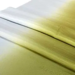 8548 帯揚げ 丹後 ちりめん 重目 日本製 新品 灰青色 ひわ萌黄