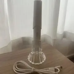 LITUNE 美顔器 ホワイト 充電器・スタンド付 - メルカリ