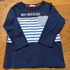 ミキハウス　ポケット付き　ロンT100