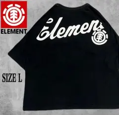 ELEMENT エレメント 半袖 Tシャツ ブラック Lサイズ ビッグロゴのサムネイル