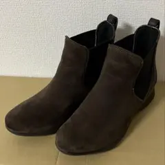 HAWKINS ホーキンス サイドゴアショートブーツ　24.5cm ブラウン