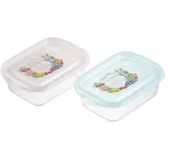 ピーターラビット 食品保存容器 2個セットのサムネイル