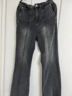 しまむら　デニム　パンツ　MからL