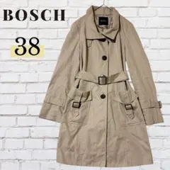 BOSCH トレンチコート 38 ベージュ ベルト付き アウター 羽織りのサムネイル