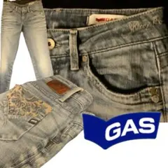 GAS ライトブルースキニーデニム