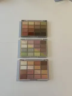 WAKEMAKE ソフトブラーリングアイパレット 3種セット