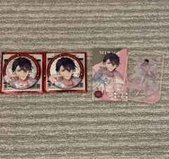 にじさんじ 8周年 グリッター缶バッジ、メタルカード、クリアカード 夢追翔