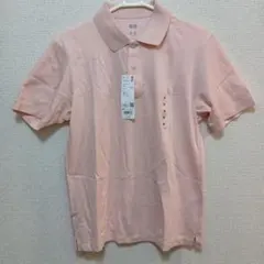 ユニクロ　エアリズムポロシャツ　ピンク