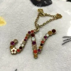 サマンサベガ　イニシャルチャーム　N チャーム　キーホルダー　バッグ　ポーチ
