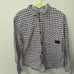 最終値下げZARA チェック柄長袖シャツ サイズ9