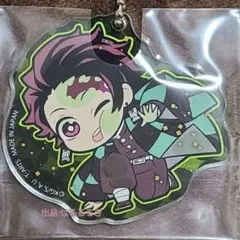 鬼滅の刃 無限列車編 ぴた！でふぉめ アクリル キーホルダー 竈門 炭治郎