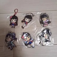 ラブライブサンシャイン 黒澤ダイヤ 鹿角聖良ラバーストラップマスコットセット
