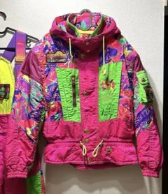 90s SALOMON スキーウェア 大きめLL サイズ セットアップy2k総柄 2025年最新】スキーウェア 90sの人気アイテム - メルカリ