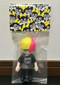 GRAPE BRAIN 天才二口少年博士 のりくん 1stカラー 白黒 ソフビ - メルカリ