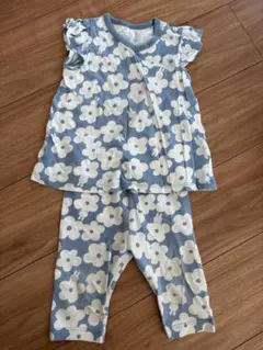 ミッフィー　花柄Tシャツとレギンスセット 90cm