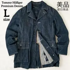 Tommy Hilfigerデニムコート　ジャケット　大きいポケット　ビンテージ