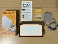 Newニンテンドー2DS LL ホワイト×オレンジ