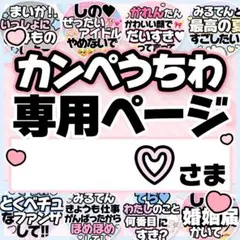 ♡さま専用♡カンペうちわ オーダーページ