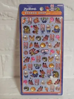 正規品　ズートピア　ボンボンドロップシール　ミニ　ボンドロミニ