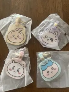 新品未使用　ちいかわ ライトクリップ キーホルダー 4種セット
