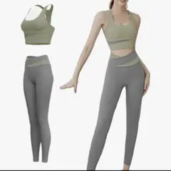 ヨガウェア上下セット　Sサイズ　ヨガ