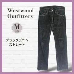 美品✨ブラックデニム ストレート M 股下79cm ロング丈 Westwoodのサムネイル