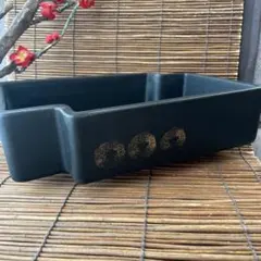 草月流　和モダン　脚付花器　フラワーベースのサムネイル