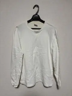 ZARA ホワイト ロングスリーブ Tシャツ L