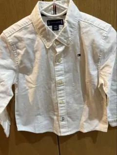 トミーヒルフィガー　白シャツ　24m