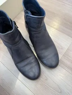 ECCO レザーショートブーツ　★値下げ