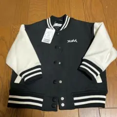 1/1限定価格　x-girl ジャケット 90cm 黒/白