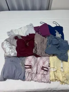 ナイトドレス・キャバドレス 複数色10点セット