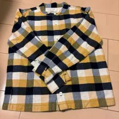 MUJI チェックシャツ　130