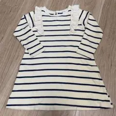 セラフ seraph  ボーダーワンピース 110