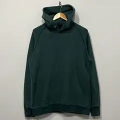 ブルーナボイン スタンディング スウェット プルオーバー パーカー L グリーン