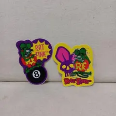 ラットフィンク　ステッカー　2枚セット