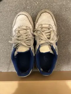 Nike ホワイト/ブルー スニーカー