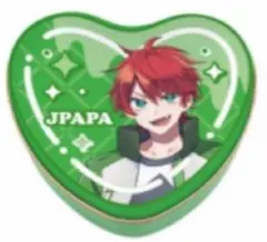 カラフルピーチ　2026バレンタイン　ハートシールチョコ缶　❤︎じゃぱぱ❤︎