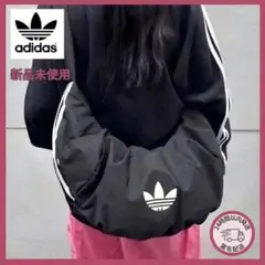 日本未入荷【アディダス】クロワッサン ショルダーバッグ ブラック 韓国