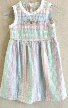 ファミリア　ワンピース　ノースリーブ　フルーツ　110