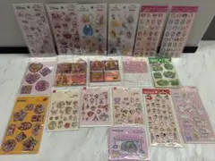 セリア シールまとめ売り　18点セット
