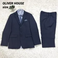 美品✨OLIVER HOUSE フォーマル　スーツ 男の子 170 紺　5点