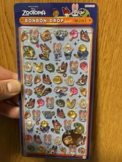 ズートピア　ボンボンドロップシール