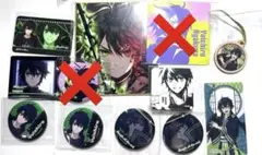 終わりのセラフ 優一郎 カラ鉄 10周年記念展 缶バッジ コースター カード