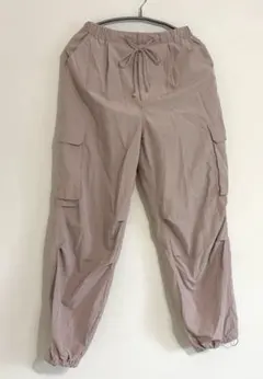 GU カーゴパンツ Sサイズ ピンク