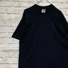 USA製90sヴィンテージTシャツ！シングルステッチ　ブラック半袖古着L 19