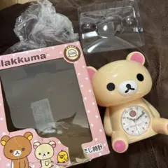 コリラックマ 置時計 貯金箱
